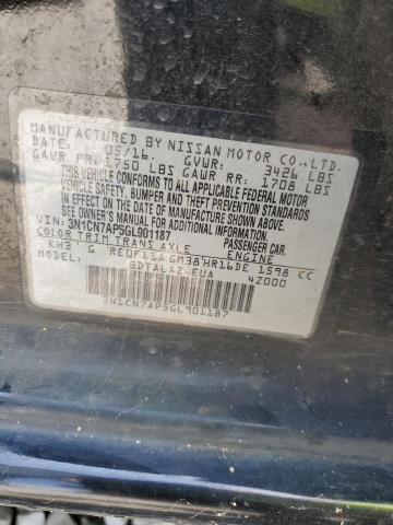 Photo 10 from auction – 2016 NISSAN VERSA S with VIN 3N1CN7AP5GL901187