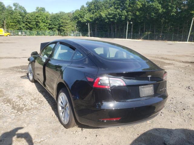 Photo 3 from auction – 2022 TESLA MODEL 3 with VIN 5YJ3E1EB2NF192299
