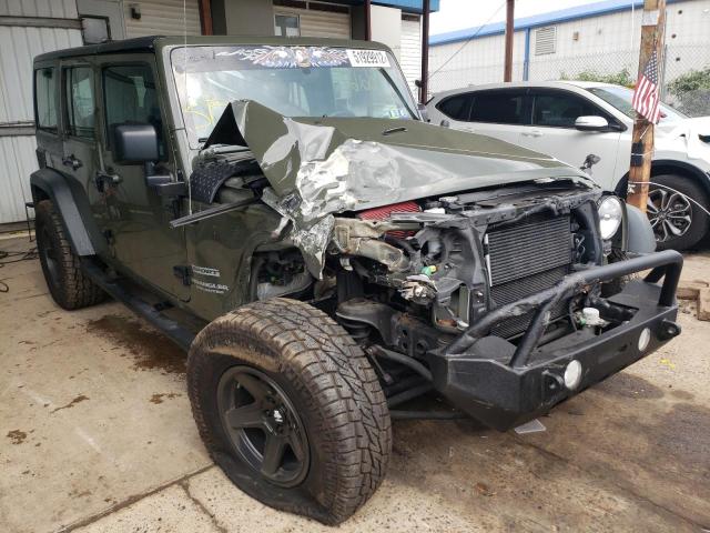 JEEP WRANGLER U 2016 with VIN 1C4BJWDG4GL137399 - Photo from auction