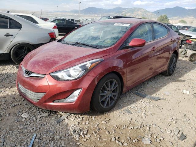 Photo 2 from auction – 2016 HYUNDAI ELANTRA SE with VIN 5NPDH4AE0GH687859