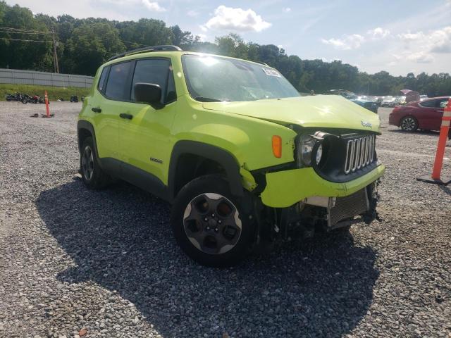 JEEP RENEGADE S 2018 with VIN ZACCJBAB4JPH11590 - Photo from auction