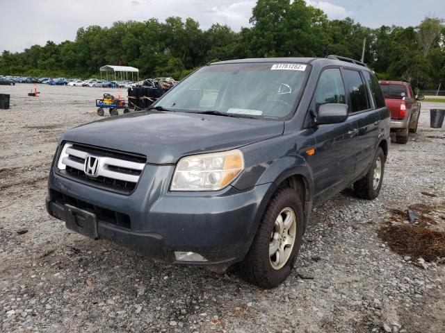 Photo 2 from auction – 2006 HONDA PILOT EX with VIN 2HKYF18556H508760