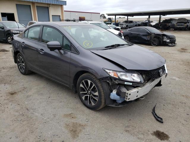 HONDA CIVIC EX 2015 with VIN 2HGFB2F83FH532751 - Photo from auction
