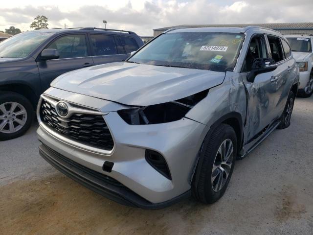 Photo 2 from auction – 2020 TOYOTA HIGHLANDER with VIN 5TDGZRAH1LS509917