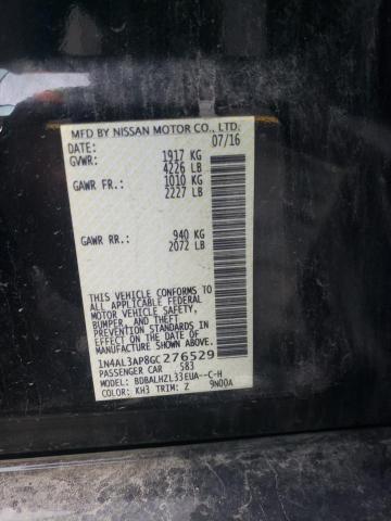 Photo 10 from auction – 2016 NISSAN ALTIMA 2.5 with VIN 1N4AL3AP8GC276529