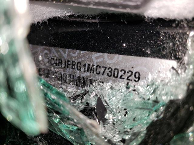 Photo 10 from auction – 2021 JEEP GRAND CHER with VIN 1C4RJFBG1MC730229