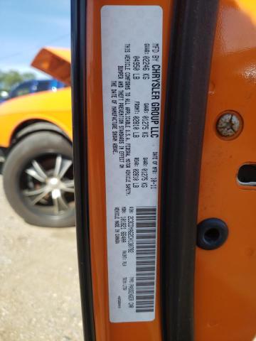 Photo 10 from auction – 2012 DODGE CHALLENGER with VIN 2C3CDYAG2CH130782