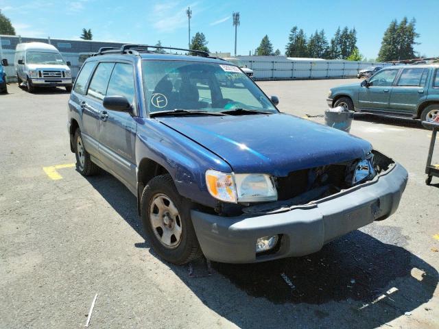 SUBARU FORESTER L 2002 with VIN JF1SF63582H748345 - Photo from auction