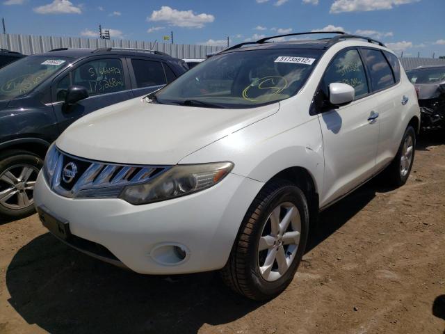 Photo 2 from auction – 2009 NISSAN MURANO S with VIN JN8AZ18W39W123749