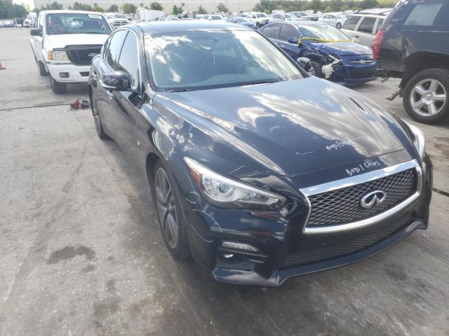 INFINITI Q50 BASE 2015 with VIN JN1BV7AP0FM338128 - Photo from auction