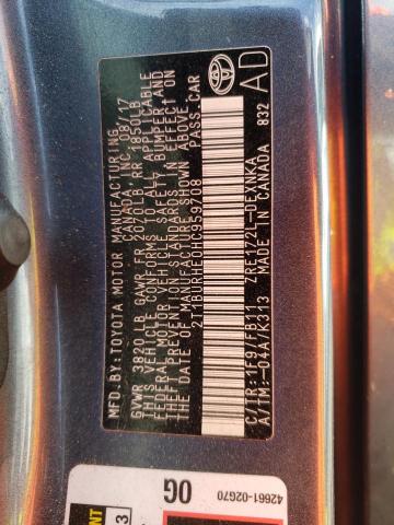 Photo 10 from auction – 2017 TOYOTA COROLLA L with VIN 2T1BURHE0HC959708