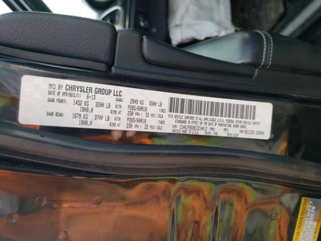 Photo 10 from auction – 2014 JEEP GRAND CHER with VIN 1C4RJFBG9EC210412