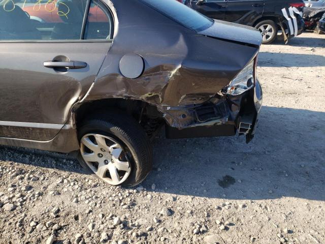 Photo 9 from auction – 2010 HONDA CIVIC LX with VIN 19XFA1F55AE085961