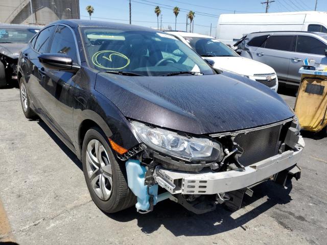 HONDA CIVIC LX 2018 with VIN 2HGFC2F5XJH552989 - Photo from auction
