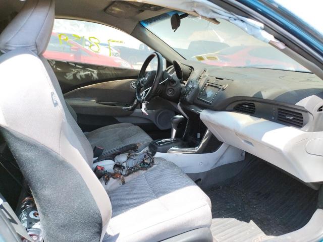 Photo 5 from auction – 2011 HONDA CR-Z EX with VIN JHMZF1D68BS002434