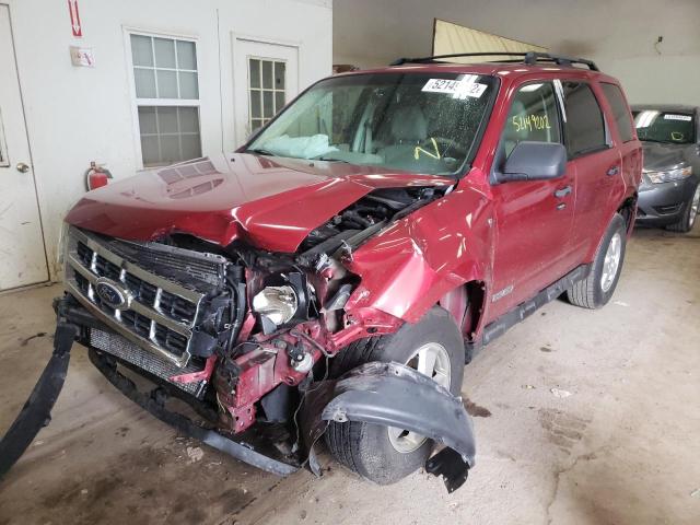 Photo 2 from auction – 2008 FORD ESCAPE XLT with VIN 1FMCU93188KA17876