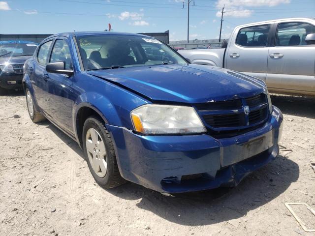 DODGE AVENGER SE 2009 with VIN 1B3LC46B59N550803 - Photo from auction
