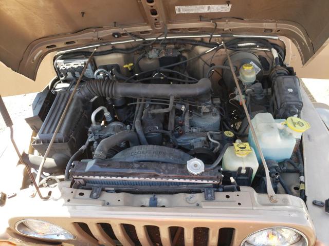 Photo 7 from auction – 1999 JEEP WRANGLER / with VIN 1J4FY49S7XP453929