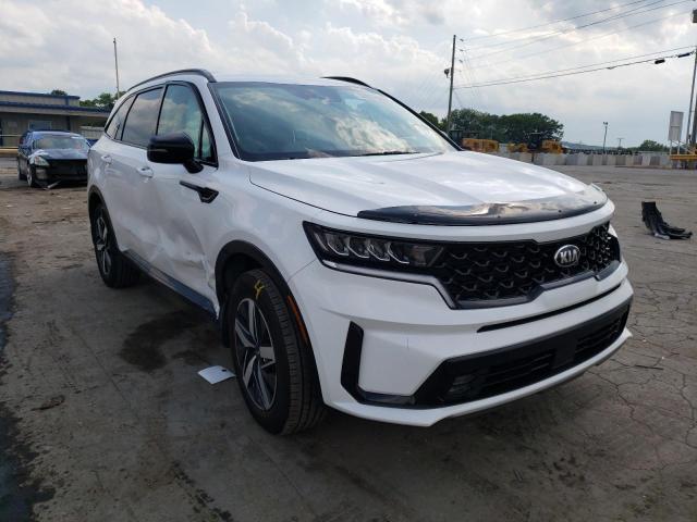 KIA SORENTO EX 2021 with VIN 5XYRH4LF7MG036775 - Photo from auction