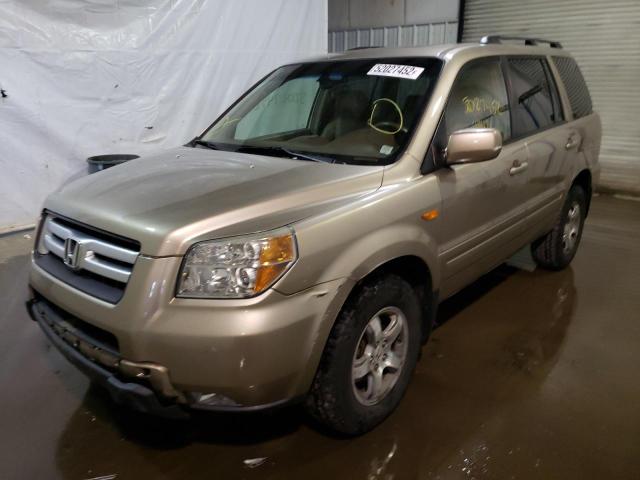 Foto 2 de la subasta – 2007 HONDA PILOT EXL con VIN 5FNYF18587B017048