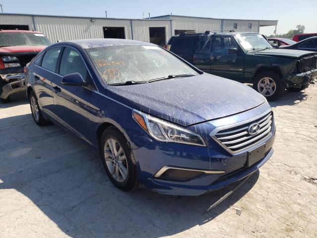 HYUNDAI SONATA SE 2016 with VIN 5NPE24AF8GH322523 - Photo from auction