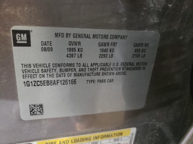 Photo 10 from auction – 2010 CHEVROLET MALIBU 1LT with VIN 1G1ZC5EB8AF126166