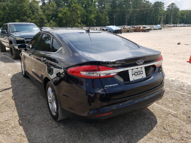 Photo 3 from auction – 2018 FORD FUSION SE with VIN 3FA6P0H76JR227238