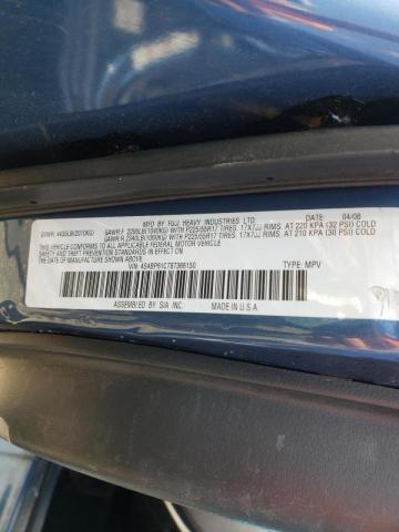 Photo 10 from auction – 2008 SUBARU OUTBACK 2. with VIN 4S4BP61C787366150