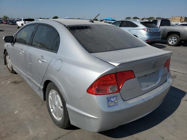 Photo 3 from auction – 2008 HONDA CIVIC HYBR with VIN JHMFA36238S006617