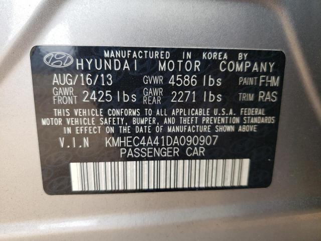 Photo 10 from auction – 2013 HYUNDAI SONATA HYB with VIN KMHEC4A41DA090907