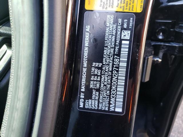 Photo 10 from auction – 2022 MINI COOPER with VIN WMW33DK00N2P71687