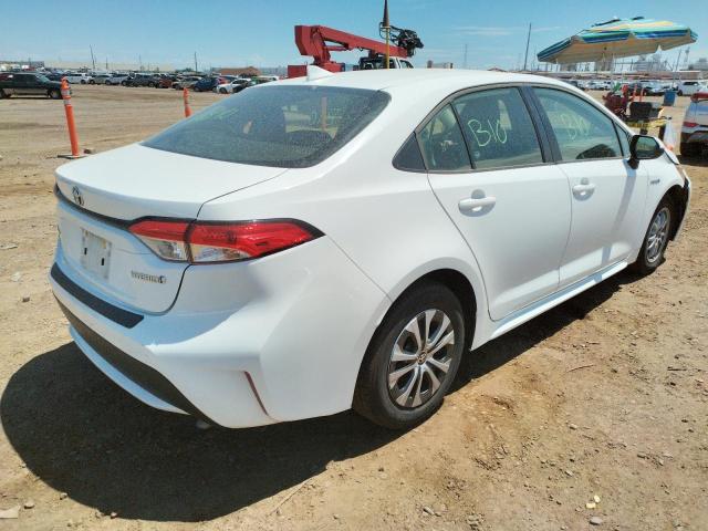 Photo 4 from auction – 2021 TOYOTA COROLLA LE with VIN JTDEAMDE2MJ035476