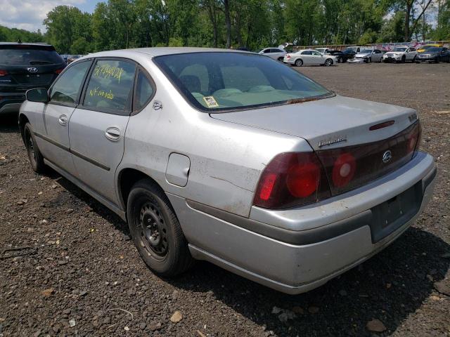 Photo 3 from auction – 2002 CHEVROLET IMPALA with VIN 2G1WF52E229328505