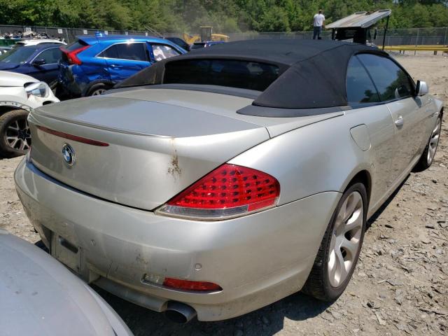 Photo 4 from auction – 2006 BMW 650 I with VIN WBAEK13466CN79553