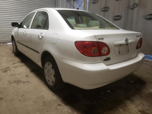 Photo 3 from auction – 2005 TOYOTA COROLLA CE with VIN JTDBR32E152063628