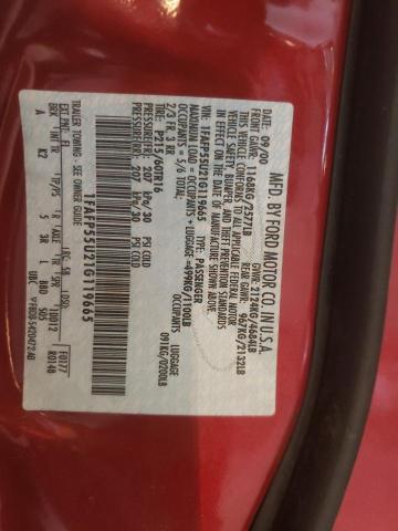 Photo 10 from auction – 2001 FORD TAURUS SES with VIN 1FAFP55U21G119665