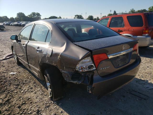 Photo 3 from auction – 2010 HONDA CIVIC LX with VIN 19XFA1F55AE085961