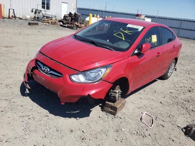 Photo 2 from auction – 2013 HYUNDAI ACCENT GLS with VIN KMHCT4AE7DU410312