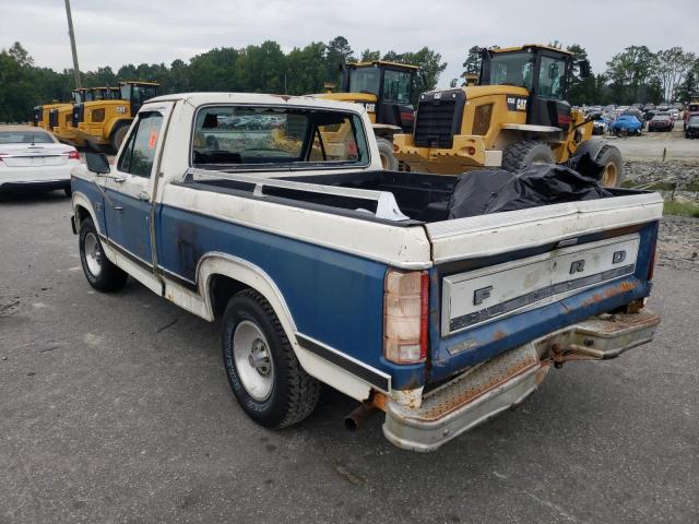 Photo 3 from auction – 1982 FORD F100 with VIN 1FTCF10F9CNA63868