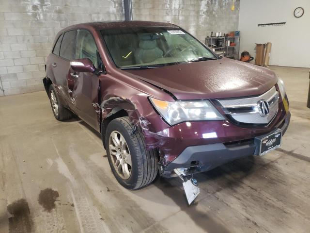 Photo 1 from auction – 2008 ACURA MDX with VIN 2HNYD28248H555916
