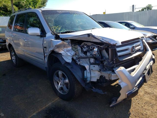 HONDA PILOT EX 2007 with VIN 2HKYF18467H519694 - Photo from auction