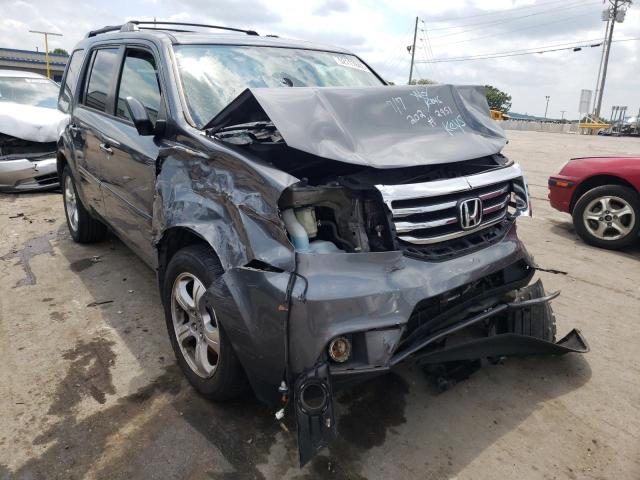 HONDA PILOT EXL 2013 with VIN 5FNYF4H56DB002951 - Photo from auction
