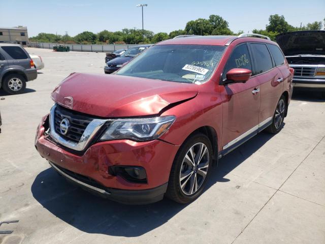 Photo 2 from auction – 2017 NISSAN PATHFINDER with VIN 5N1DR2MN1HC625764