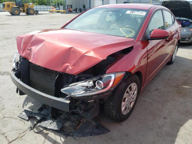 Photo 2 from auction – 2017 HYUNDAI ELANTRA SE with VIN 5NPD74LF2HH111653