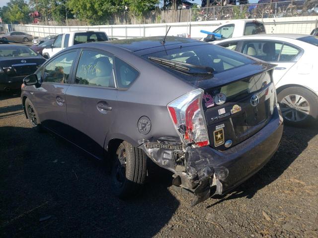 Photo 3 from auction – 2012 TOYOTA PRIUS with VIN JTDKN3DU8C1610316