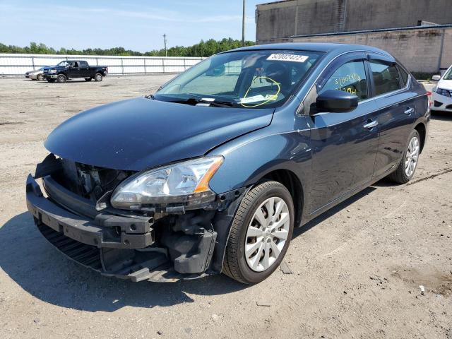 Photo 2 from auction – 2013 NISSAN SENTRA S with VIN 3N1AB7AP2DL667859