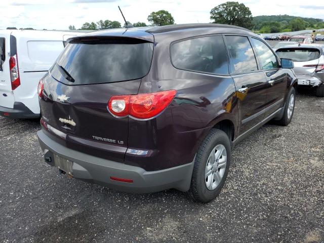 Photo 4 from auction – 2010 CHEVROLET TRAVERSE L with VIN 1GNLREED7AS111895