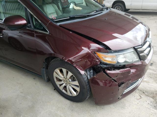 Photo 9 from auction – 2014 HONDA ODYSSEY EX with VIN 5FNRL5H60EB068974