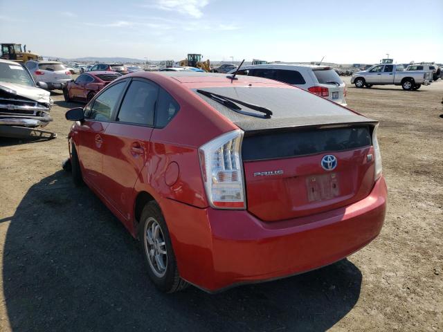 Photo 3 from auction – 2011 TOYOTA PRIUS with VIN JTDKN3DU8B1422314