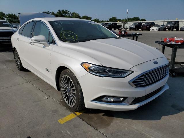 FORD FUSION SE 2017 with VIN 3FA6P0PU0HR250094 - Photo from auction